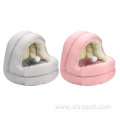 Dog Kennel Cave Hanging Ball Indoor Puppy House